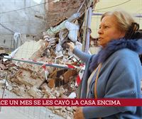 Derrumbe de una casa en Lodosa: una vida entera bajo los escombros