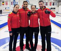 Vez, Otaegi ahizpek eta Unanuek zilarrezko domina lortu dute Curlingeko Munduko Txapelketetan