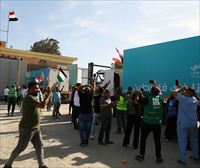 Laguntza humanitarioa daraman bigarren konboi bat sartu da Gazan