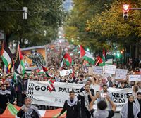 Palestinaren alde mobilizatzeko deia egin dute Hegoaldeko sindikatuek maiatzaren 17rako