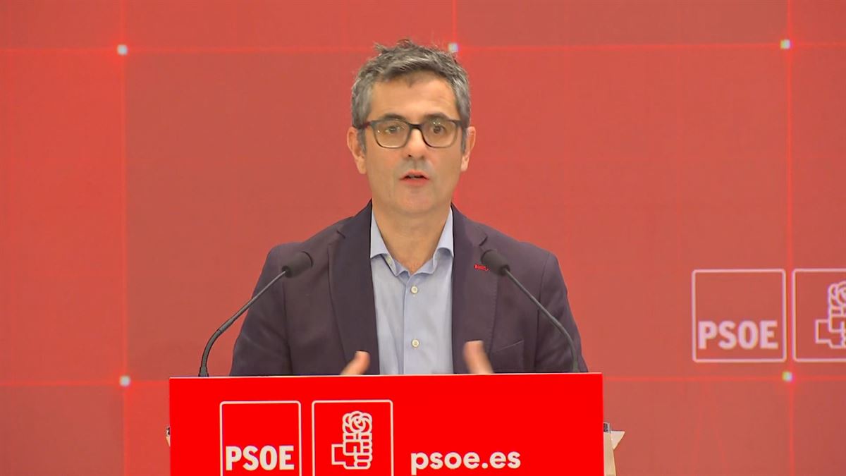 Félix Bolaños (PSOE): 'En la senda de mejorar la convivencia, se está ultimando la ley de amnistía'