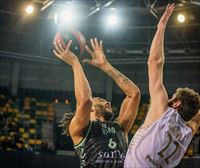 El Surne Bilbao Basket remonta 15 puntos y suma una valiosa victoria en Oporto