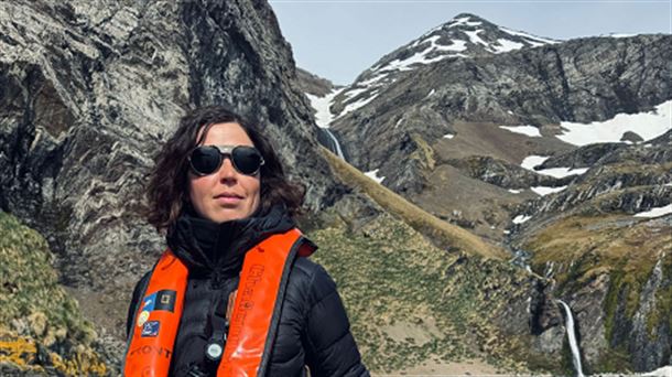 Maria Intxaustegi National Geographiceko espedizio gidaria