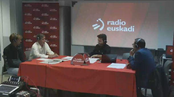 José Antonio Aranda (Euskalmet) y Rogelio Pozo (AZTI), en Radio Euskadi
