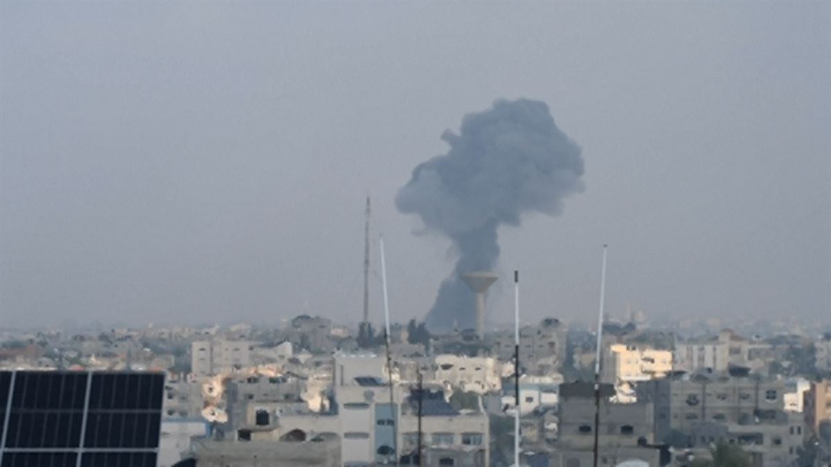 Destrucción en Gaza. Foto: Efe