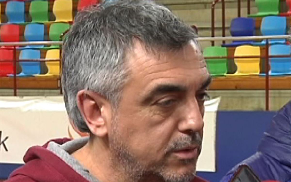 Mario Lóez, exentrenador del Lointek Gernika. Foto: EITB