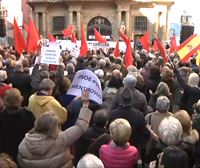 UPN reúne a miles de personas en Pamplona contra la moción de censura