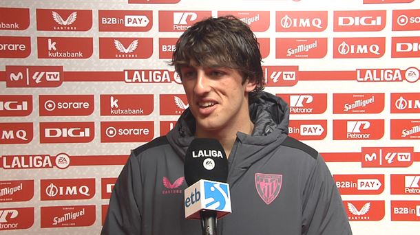 Unai Gómez, jugador del Athletic