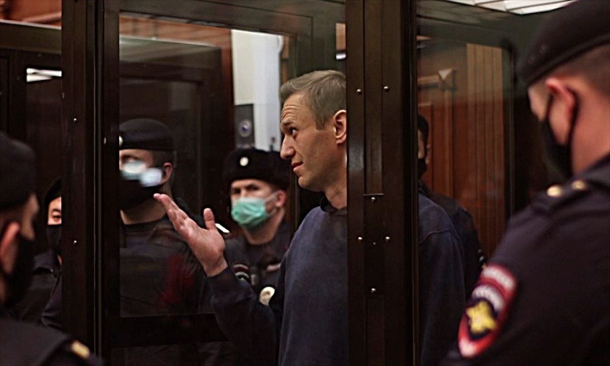 Navalni, Artxiboko irudi batean. Argazkia: EFE