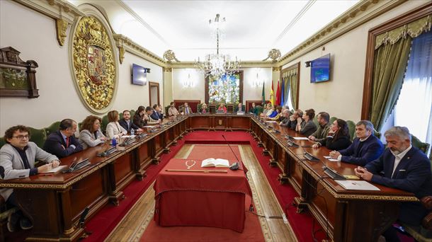 Representantes municipales de Pamplona. Foto: EFE