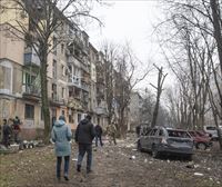 Oleada de ataques rusos con drones y misiles en toda Ucrania