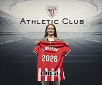 Sara Ortegak kontratua berritu du Athleticekin 2026ra arte