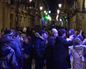 La noche ha sido larga en Donostia, en el cierre de las fiestas del día de San Sebastián