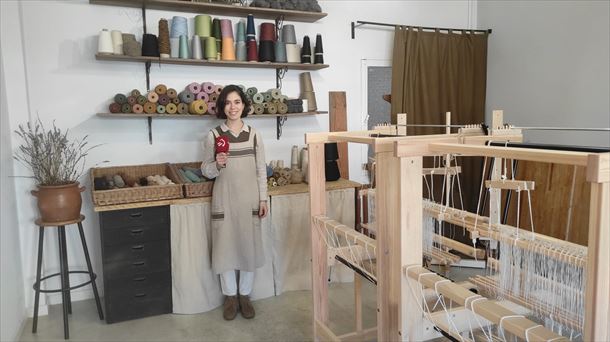 Ana Oliver en su tienda. Foto: EITB Media