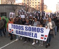 Una marcha en Pamplona recuerda a Gabriela Reyes, desaparecida hace dos meses