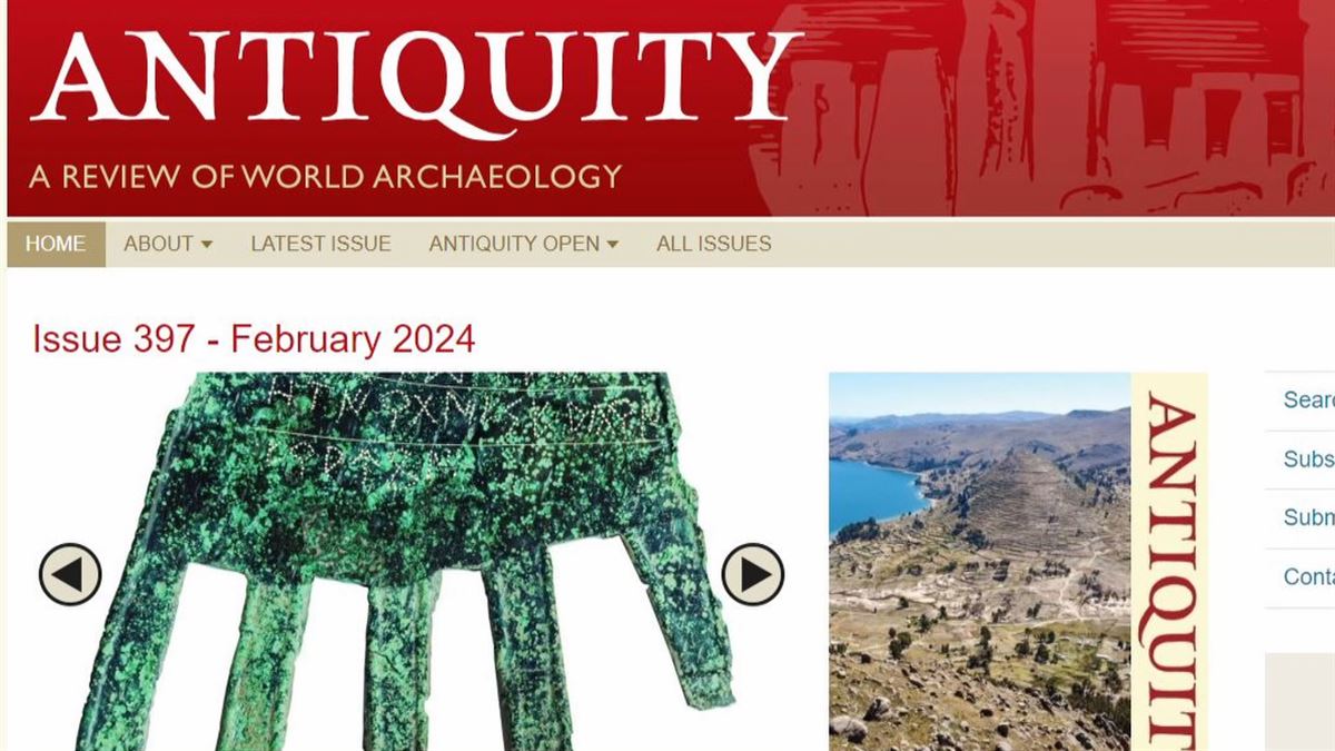 Revista 'Antiquity' 