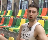 Unai Barandalla, un bilbaíno en el Bilbao Basket: ''Intento aprovechar cada oportunidad que me dan''