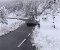 Activado el aviso amarillo por nieve, viento y riesgo para la navegación en las próximas horas en Euskadi