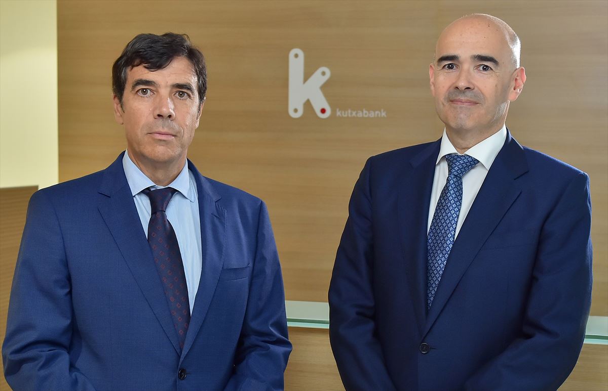 Antón Arriola y Eduardo Ruiz de Gordejuela (Kutxabank)