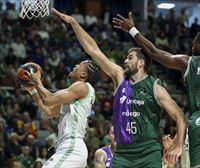 El Bilbao Basket cae con claridad ante el Unicaja en Málaga (101-84)