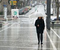 Aviso amarillo por precipitaciones intensas en toda Euskal Herria