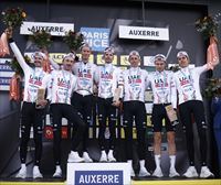 UAEk irabazi du Paris-Nizako taldekako erlojupekoa, eta McNulty da lider berria