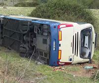 24 personas han resultado heridas en el accidente de un autobús del Imserso en Mallorca