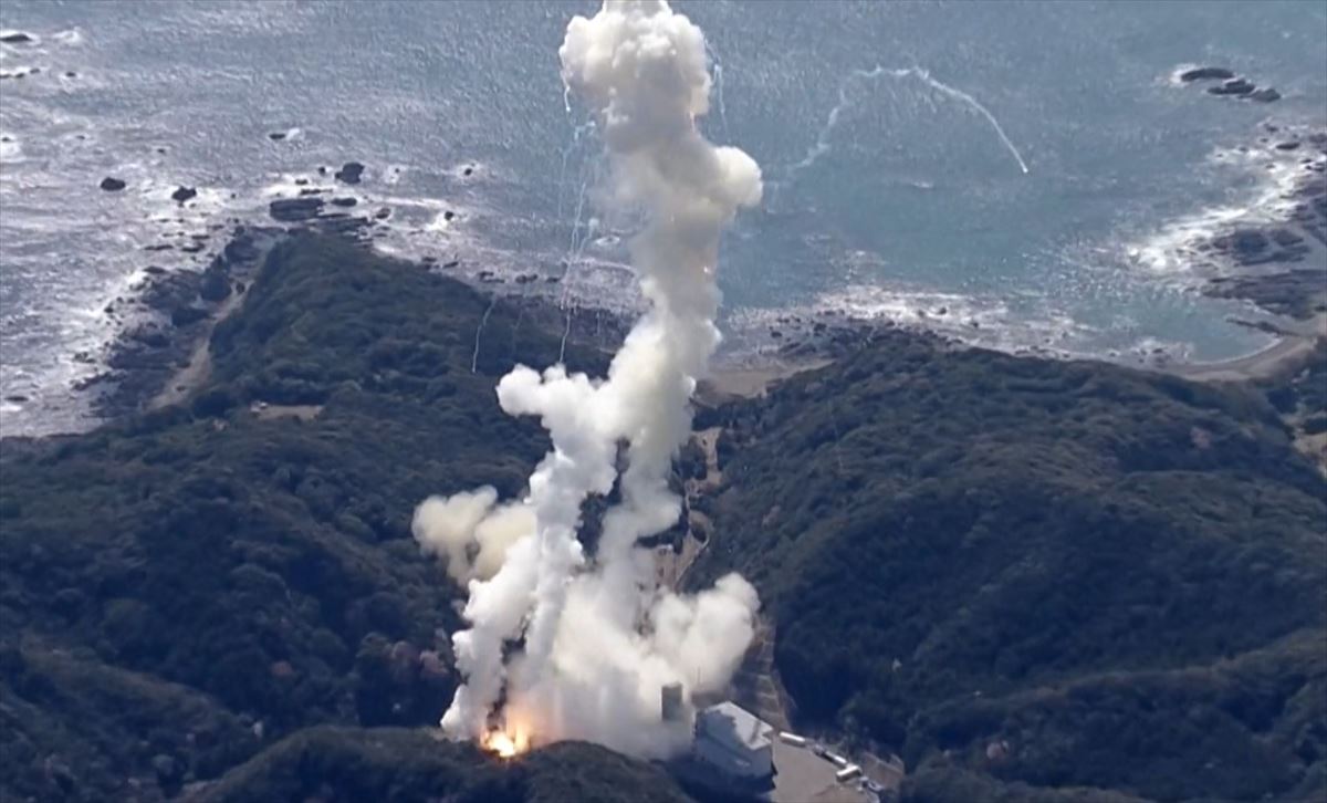 Momento de la explosión. Imagen obtenida de un vídeo de Reuters.