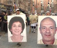 Homenaje a Ángel Berrueta en Pamplona, en el vigésimo aniversario de su asesinato