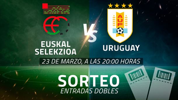 ¡Ya tenemos los ganadores del sorteo de entradas para el partido Euskal Selekzioa vs. Uruguay!