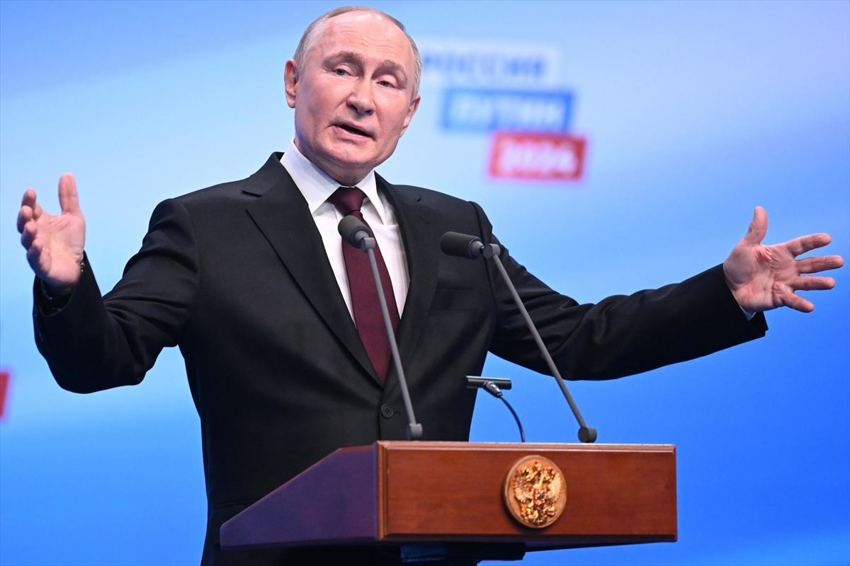 Errusiako presidente Vladimir Putin