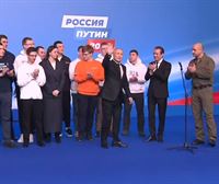 Putin reafirma su poder con el 87 % de los votos