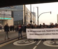 Huelga en Bizkaibus y Euskotren para denunciar las agresiones a los trabajadores