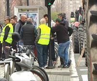 Traktoreen martxa Gasteizen, Espainiako Gobernuari agindutako neurriak gauzatzeko eskatzeko