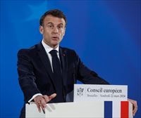 Macron: Moskun sarraskia bere gain hartu zuen taldea Frantzian erasotzen ere saiatu zen