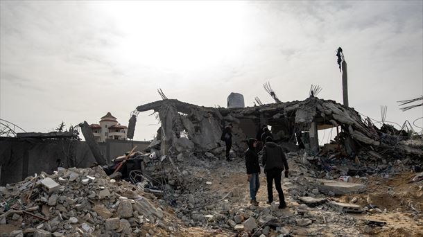 Rafah, en Gaza. Foto: EFE