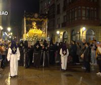 La lluvia provoca numerosos cambios en varias procesiones de Euskal Herria