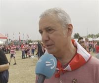 Urkullu: ''Espero que hoy sí nos podamos llevar la Copa a Euskadi'' 