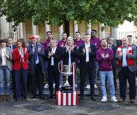 La Copa del Rey visita la Casa de Juntas de Gernika