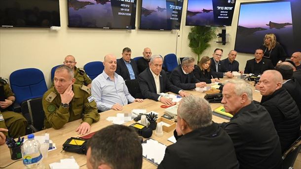 Reunión Gabinete Netanyahu. Foto: EITB Media.
