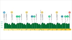 5ª etapa del Tour de Romandia de 2024. Imagen: tourderomandie.ch.