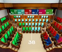 Así queda el reparto de escaños en el Parlamento Vasco