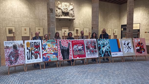 Los 10 carteles finalistas de San Fermín