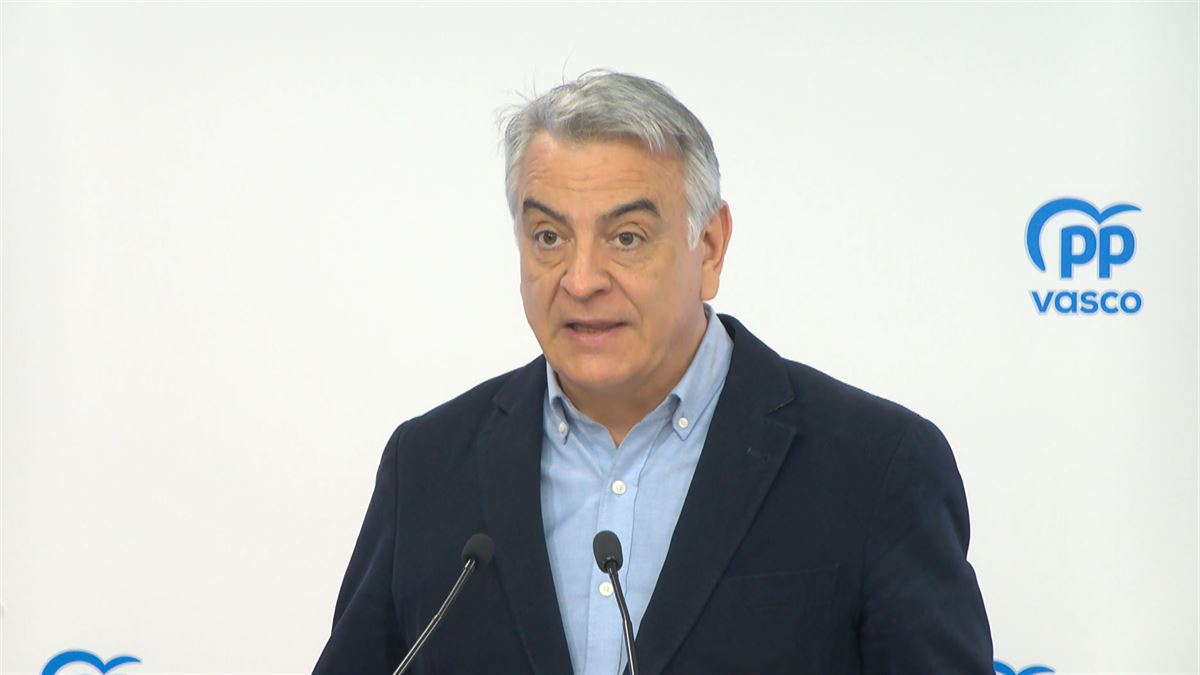 Javier De Andrés. Imagen obtenida de un vídeo de EITB Media.