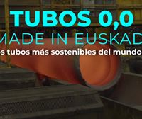 El primer y único tubo libre de emisiones CO2 se fabrica en Euskadi