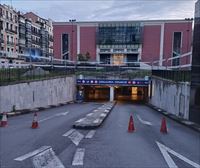Importantes obras en el parking del Ensanche de Bilbao