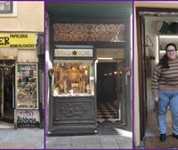 Comercios de seis metros cuadrados y tiendas portal. Los locales comerciales más pequeños de Euskadi