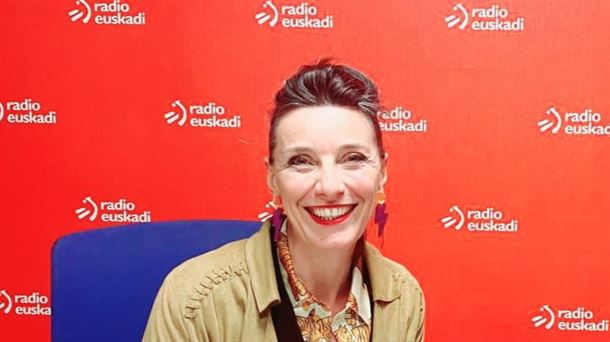 La soprano Angéline Danel en los estudios de Radio Euskadi en Bilbao. EITB MEDIA