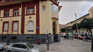 Entrada al Hospital Cruz Roja de Bilbao