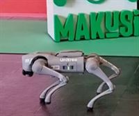 Paseamos con el primer perro-robótico en Euskadi